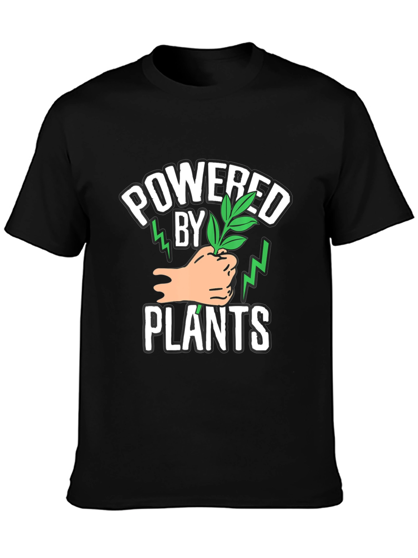 Powered by Plants Graphic T-Shirt - Vegan Friendly