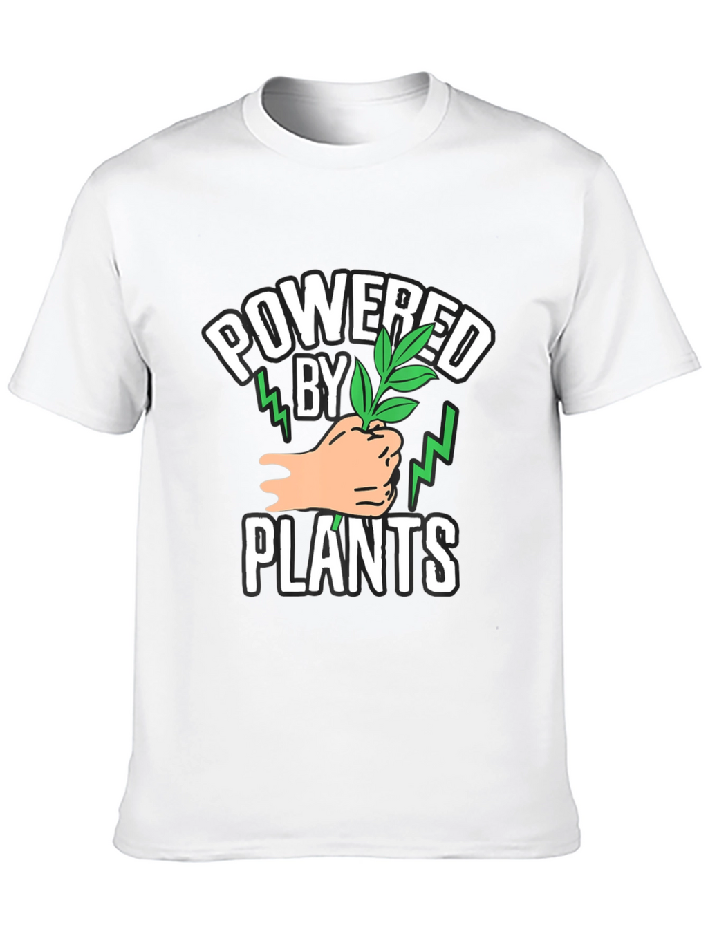 Powered by Plants Graphic T-Shirt - Vegan Friendly