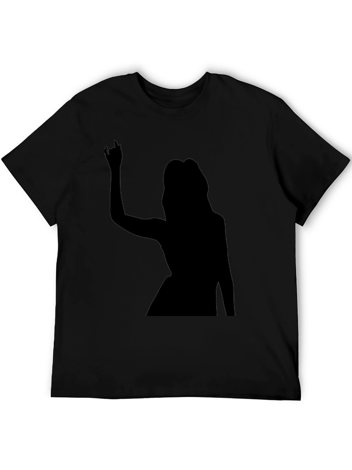 Rock On! Graphic Black T-Shirt