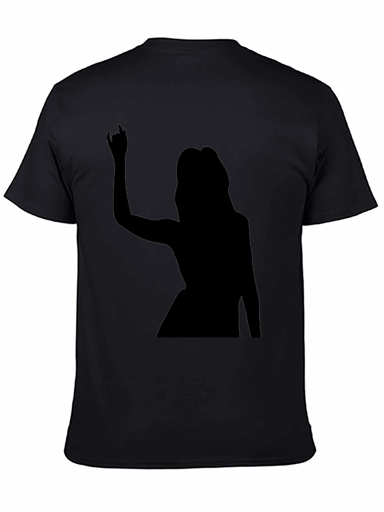 Rock On! Graphic Black T-Shirt