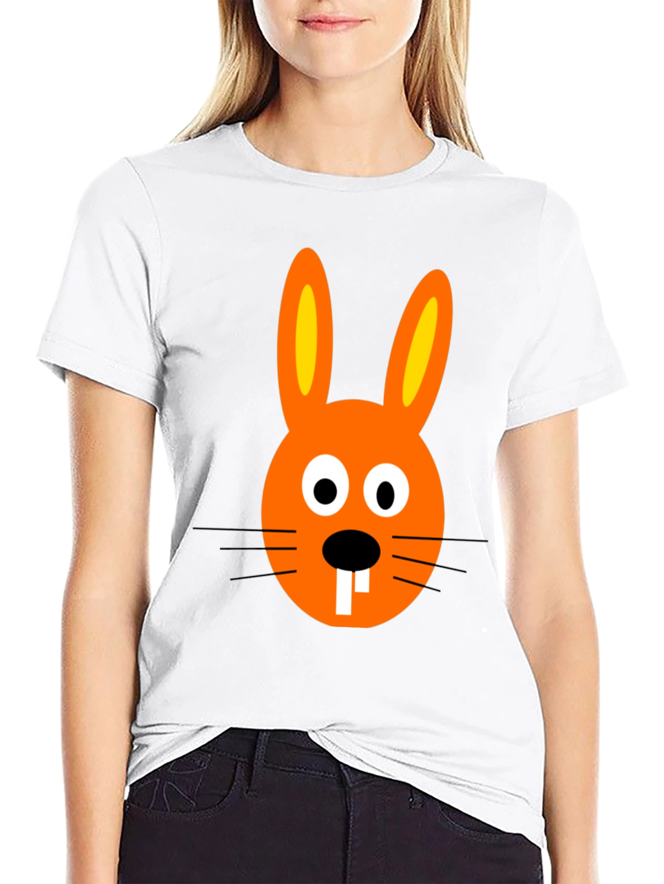 Bunny Face Graphic T-Shirt