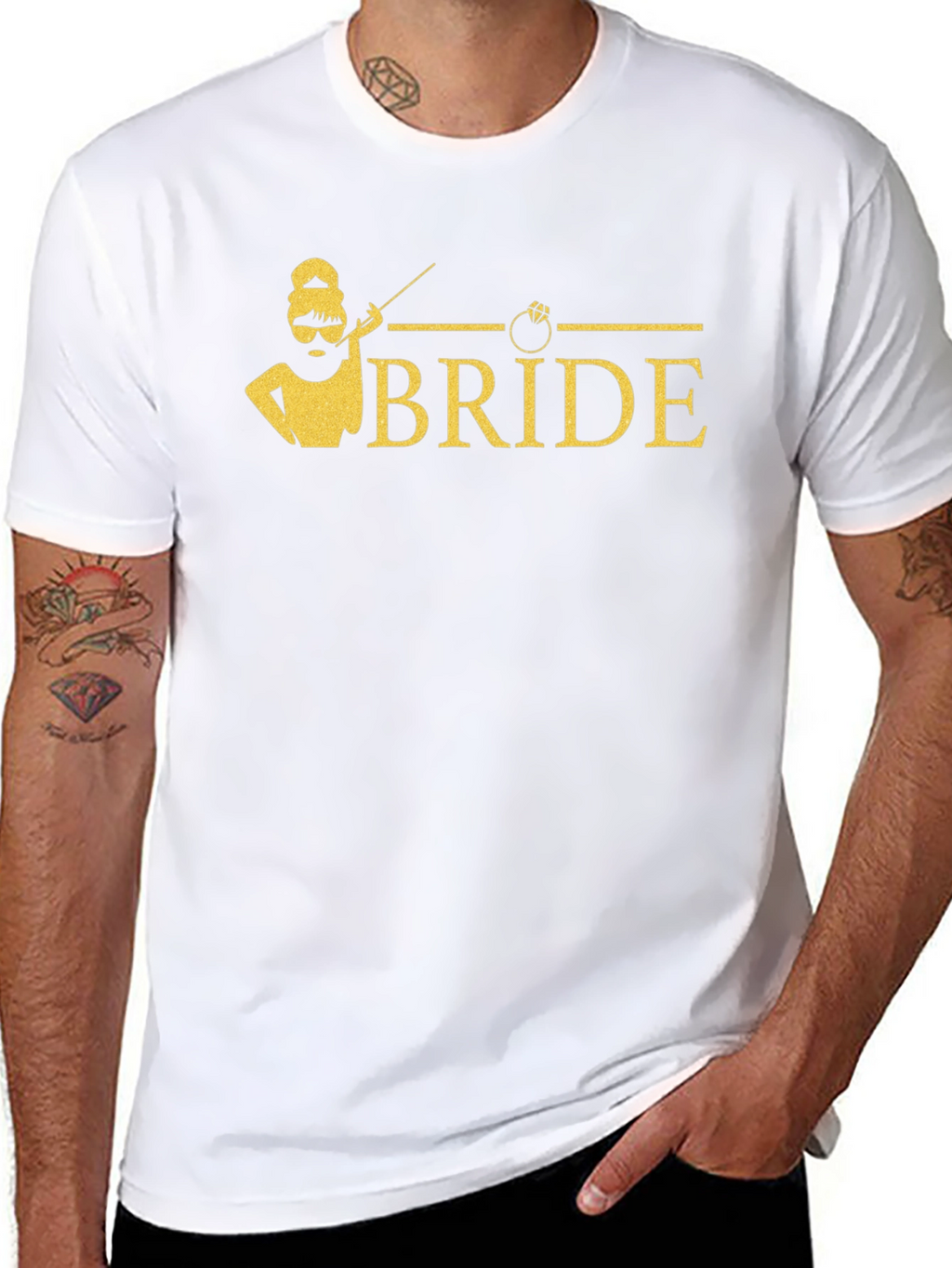 Bride Tee - Iconic Style Wedding Shirt