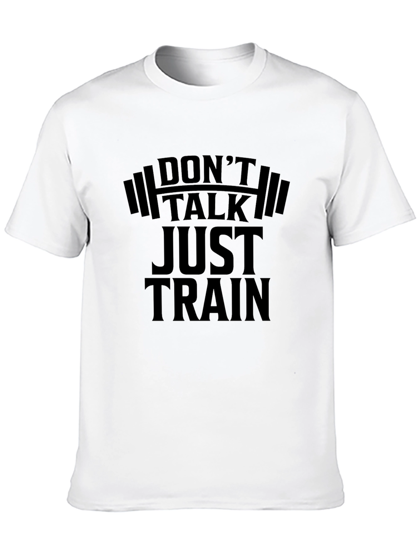 Dont Talk Just Train Black T-Shirt