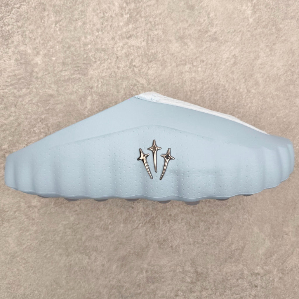 Nike x Fragment x Chrome Hearts Mind 001 Light Blue Unisex Slide Sandals