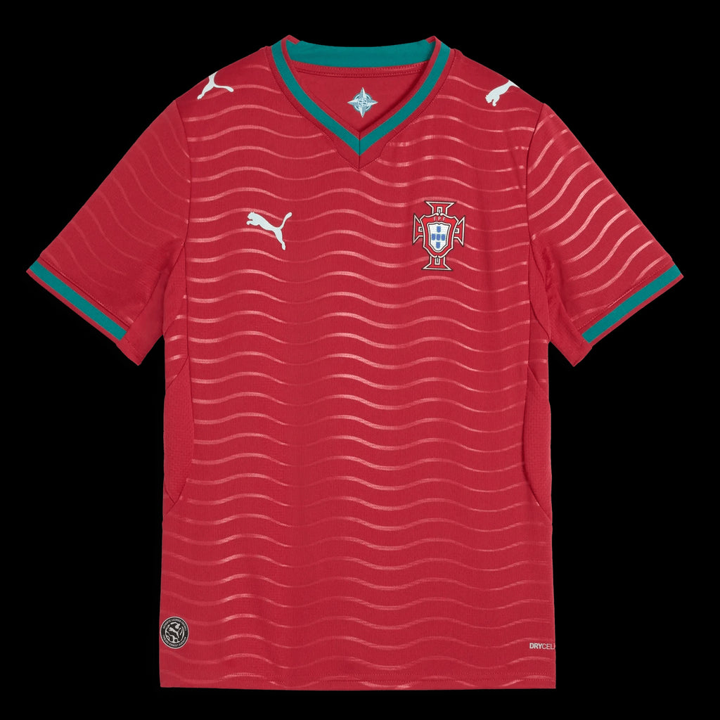 2026 Portugal Youth Stadium Home Soccer Jersey
