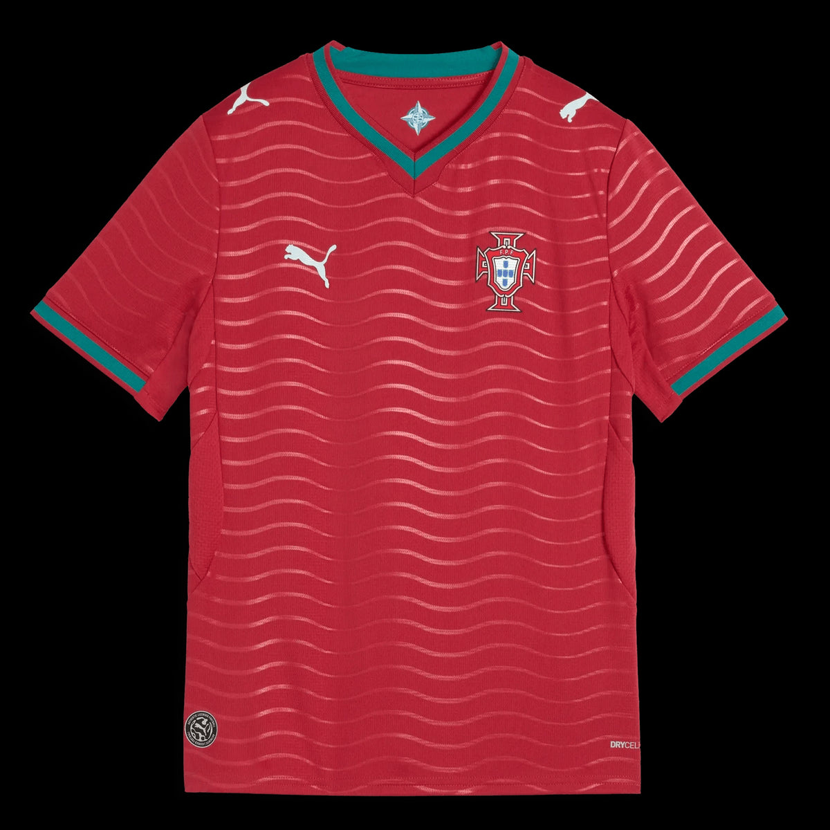 2026 Portugal Youth Stadium Home Soccer Jersey