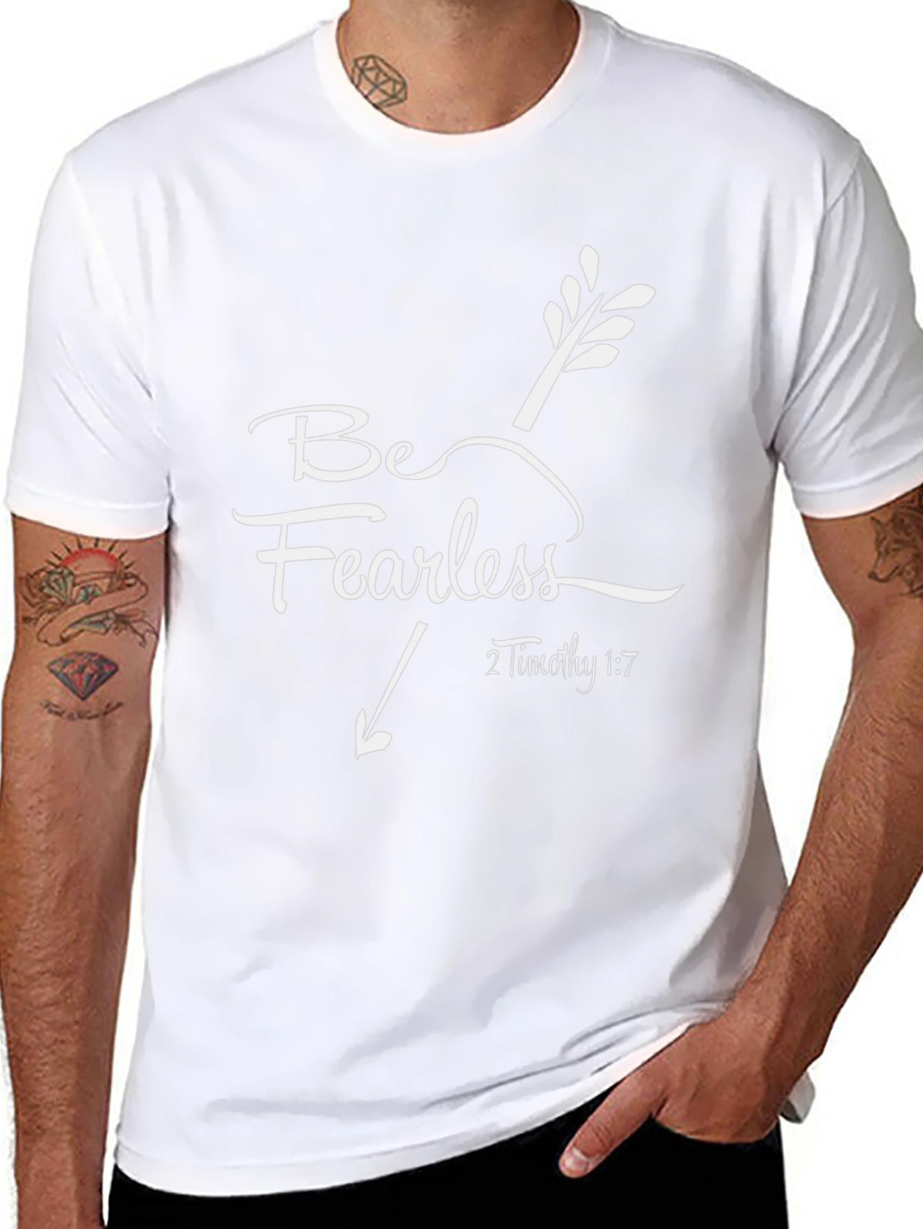 Be Fearless T-Shirt | Christian Arrow Design