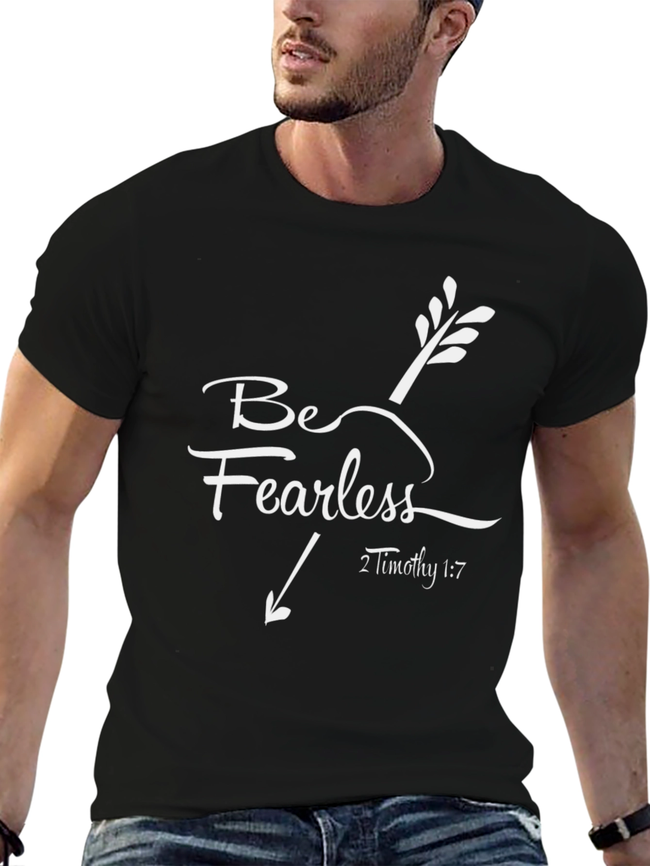 Be Fearless T-Shirt | Christian Arrow Design