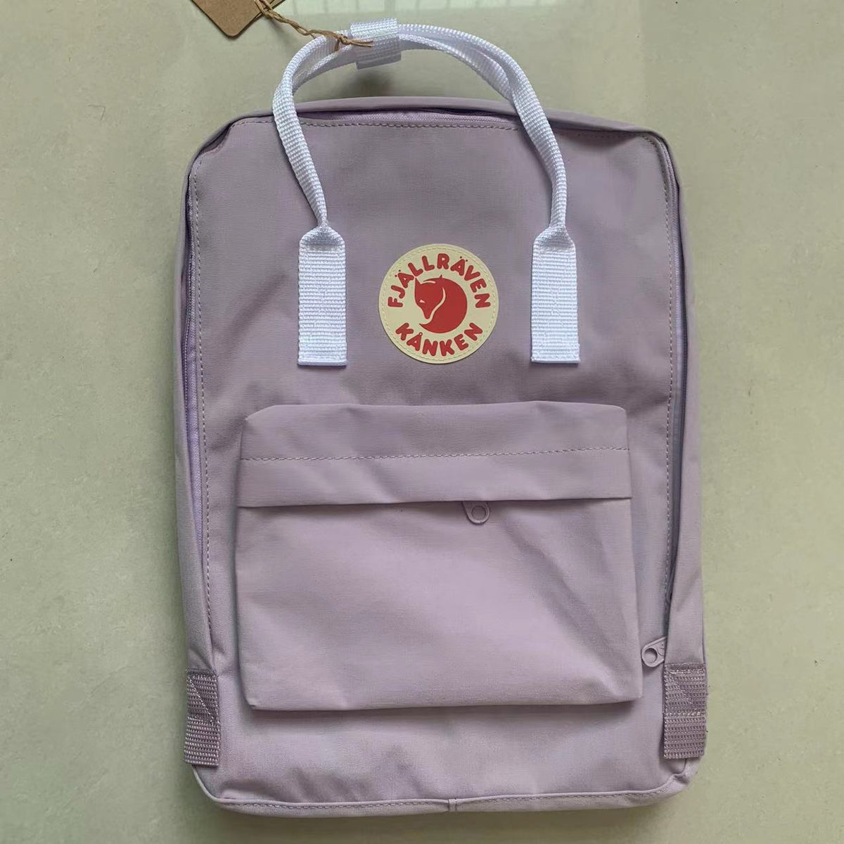 Fjallraven Kanken Mini Lavender with White Stripe