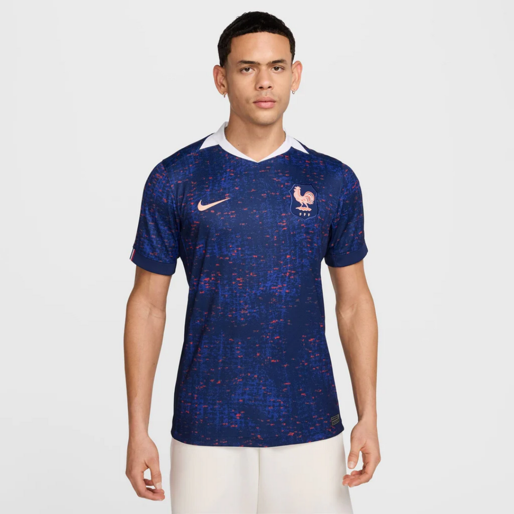 Men's France Home Jersey For Women's Euro 2025