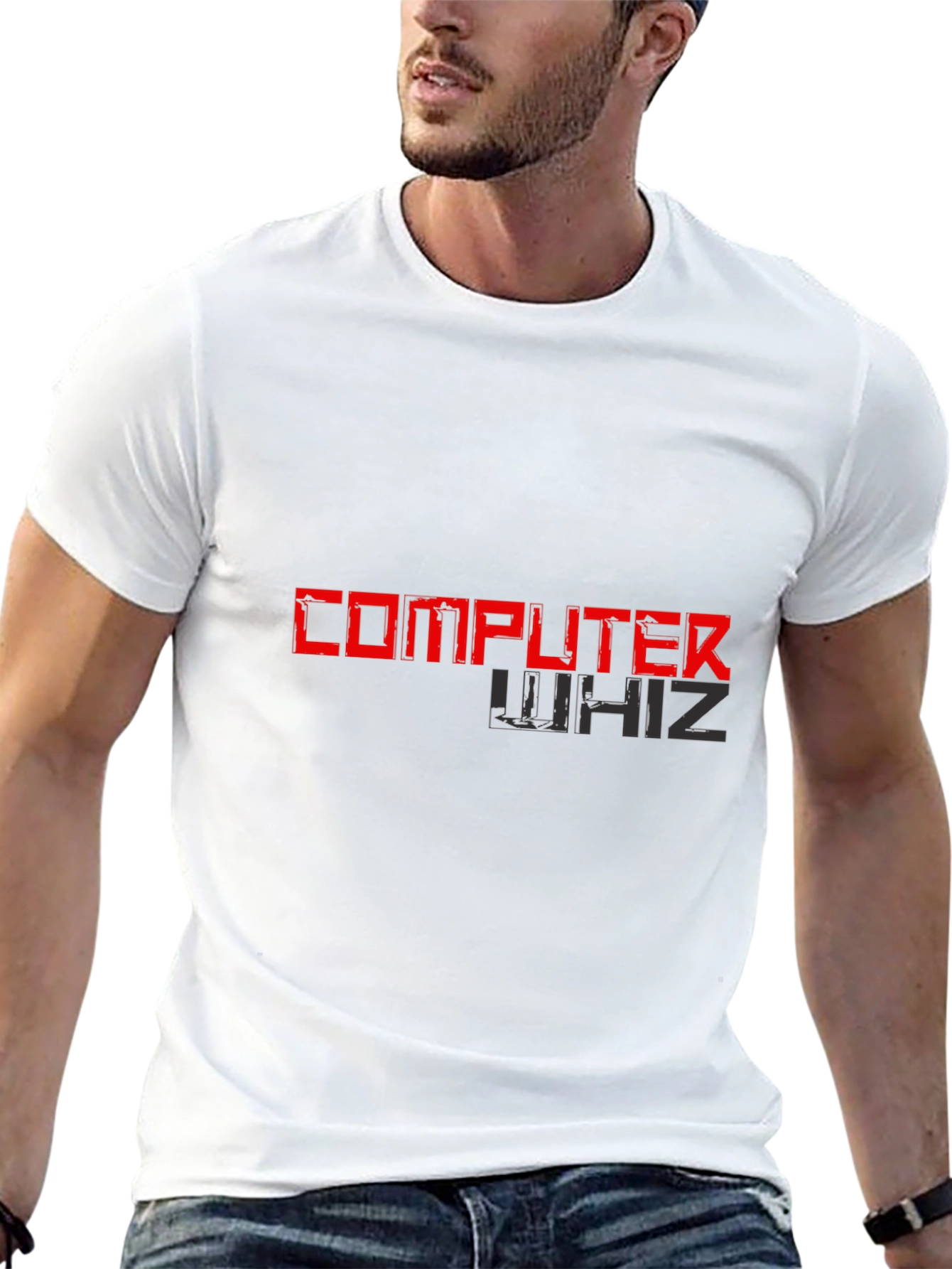 Computer Whiz Graphic T-Shirt - Cool & Comfortable