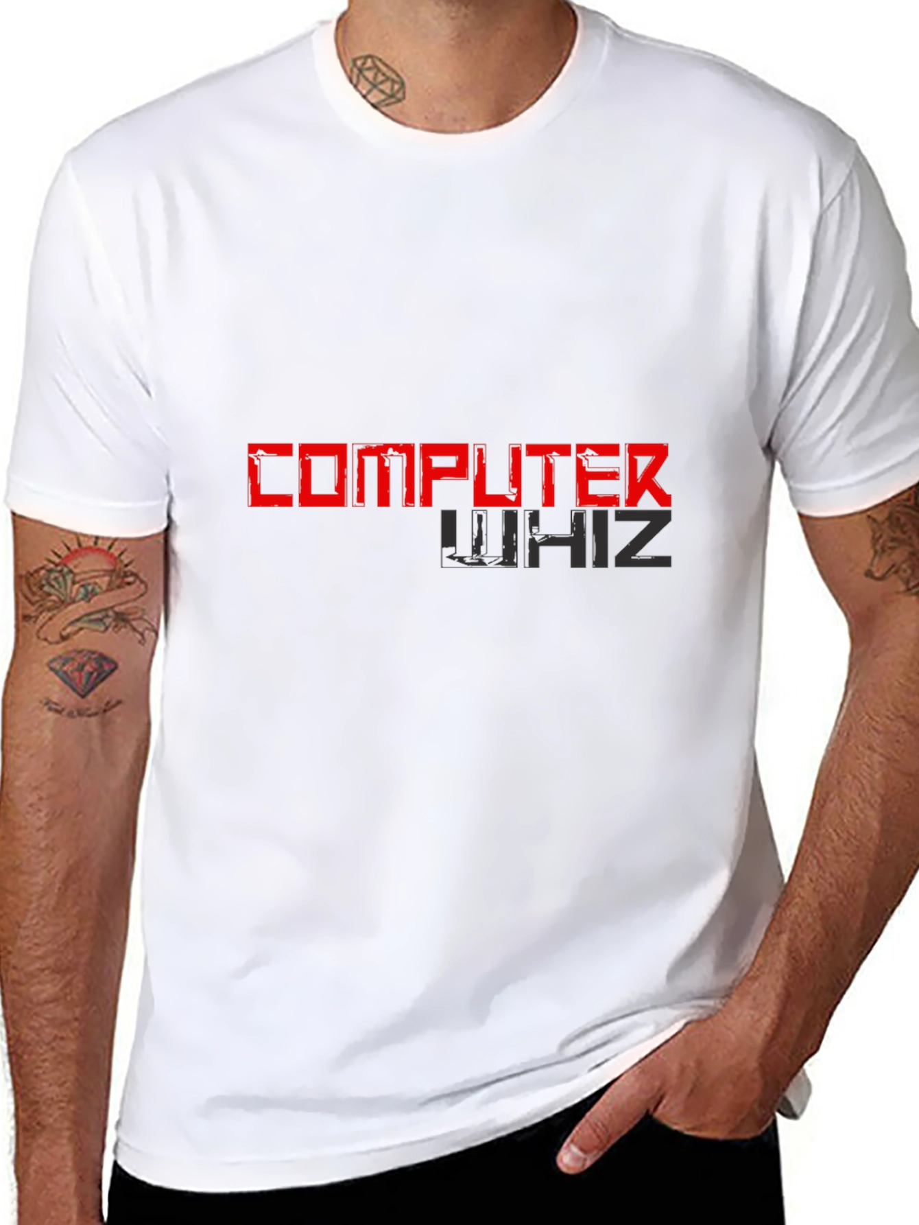 Computer Whiz Graphic T-Shirt - Cool & Comfortable