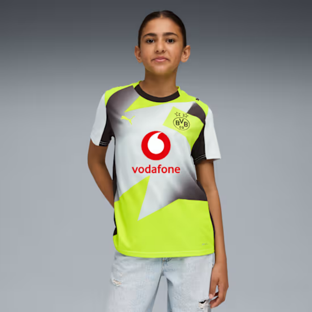 Kid's Borussia Dortmund Away Kit 2025/26