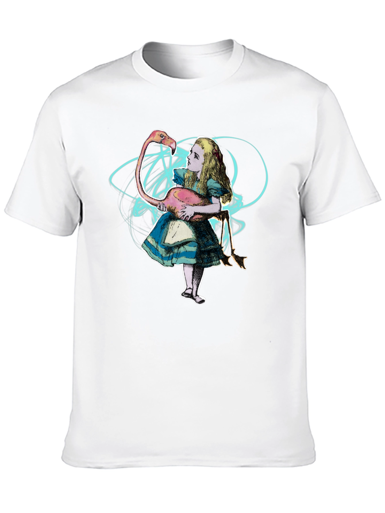 Alice in Wonderland Flamingo T-Shirt
