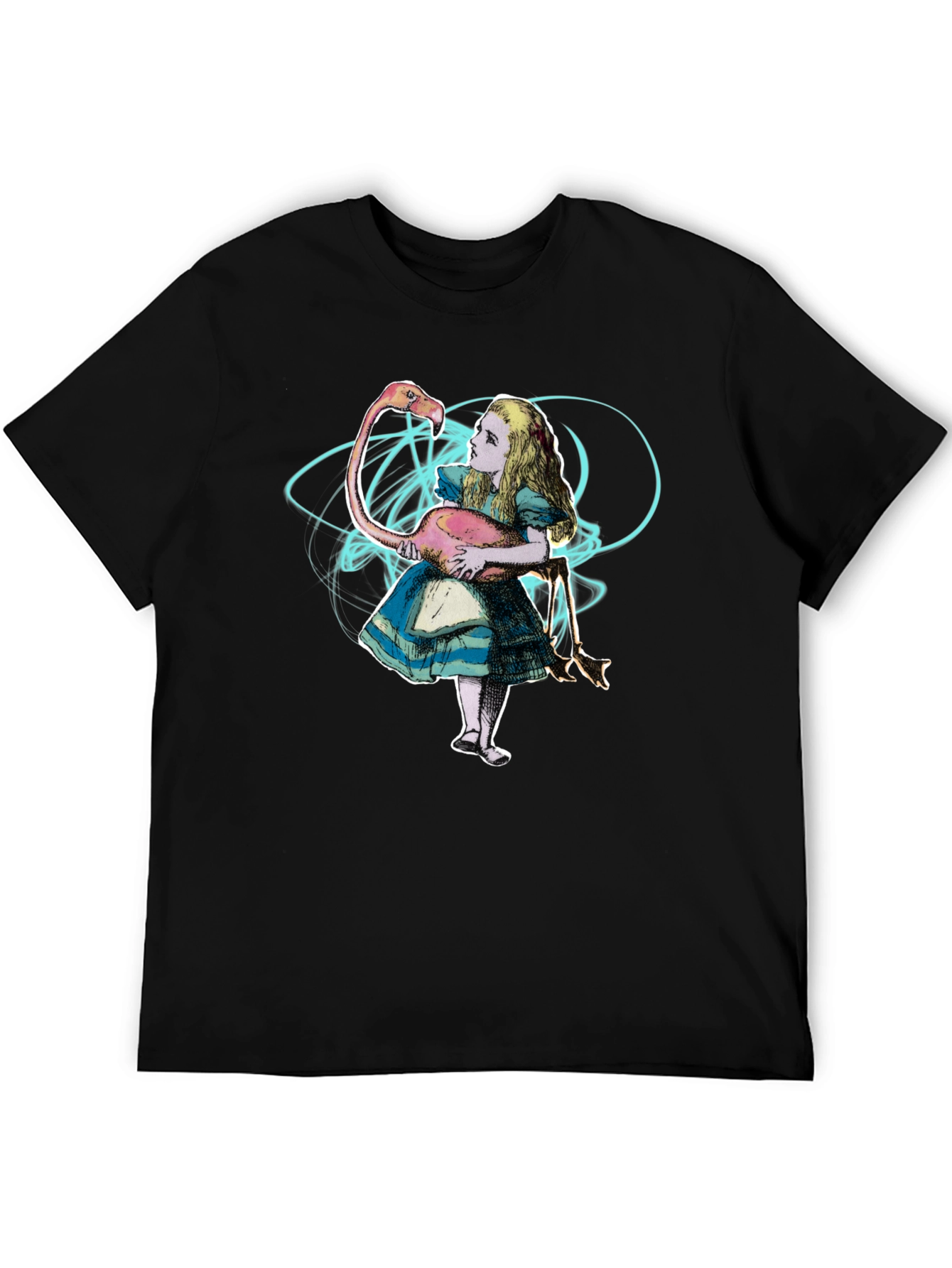 Alice in Wonderland Flamingo T-Shirt