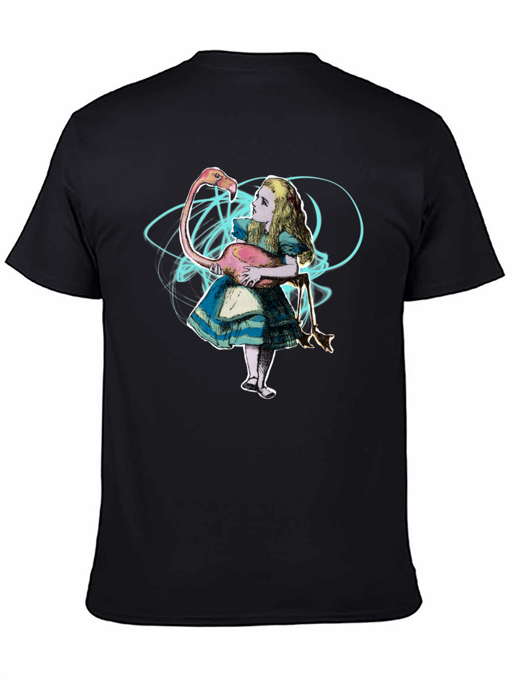 Alice in Wonderland Flamingo T-Shirt