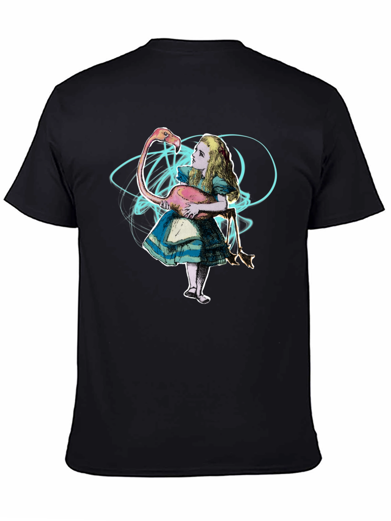 Alice in Wonderland Flamingo T-Shirt