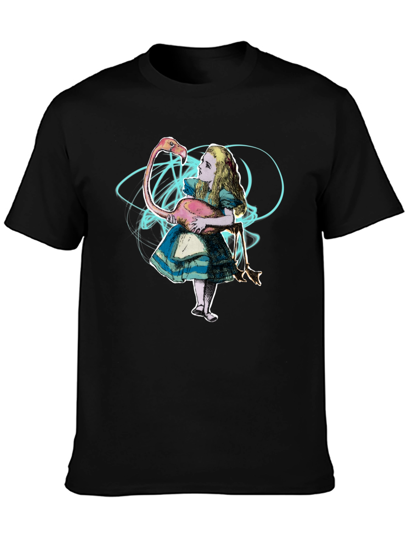 Alice in Wonderland Flamingo T-Shirt