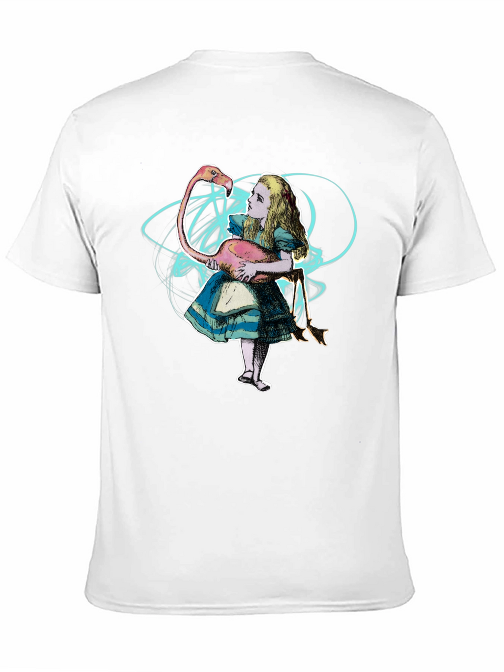 Alice in Wonderland Flamingo T-Shirt