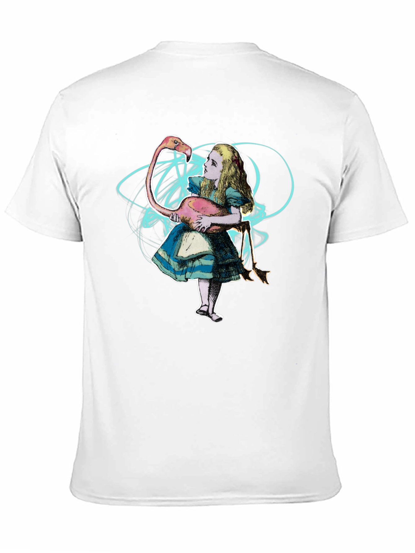 Alice in Wonderland Flamingo T-Shirt