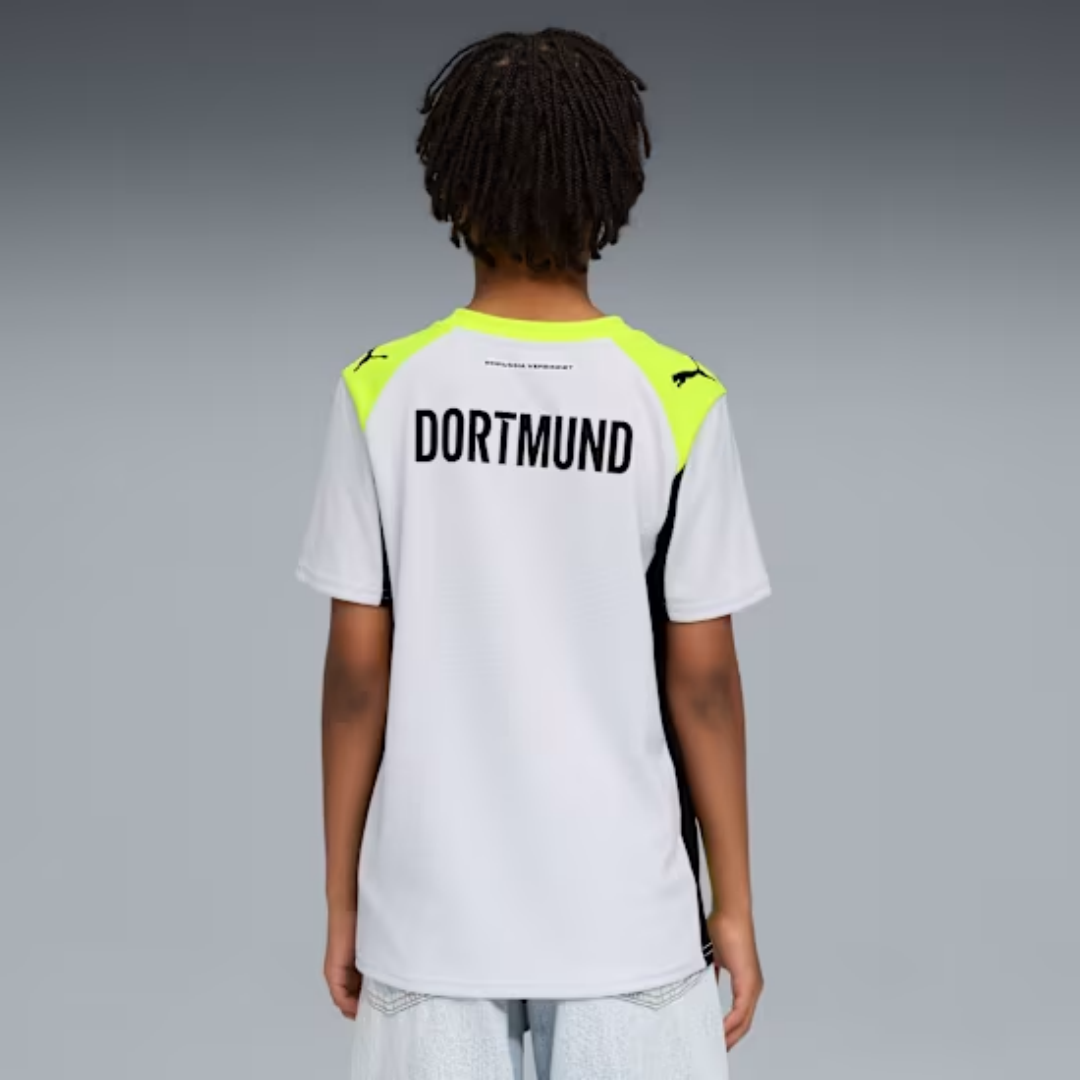 Kid's Borussia Dortmund Away Kit 2025/26