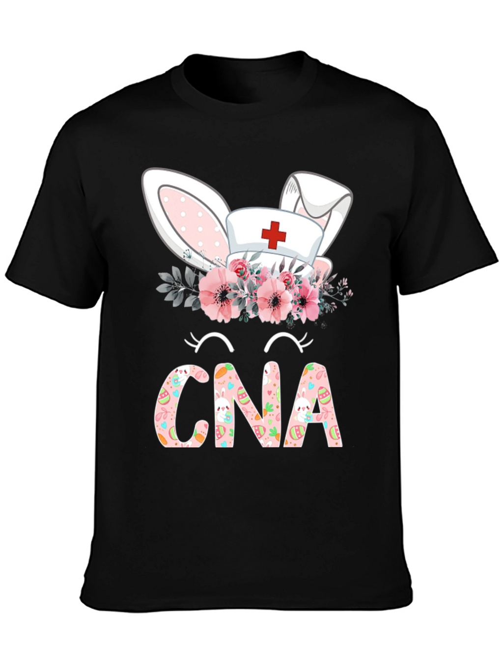 CNA Easter Bunny Floral T-Shirt