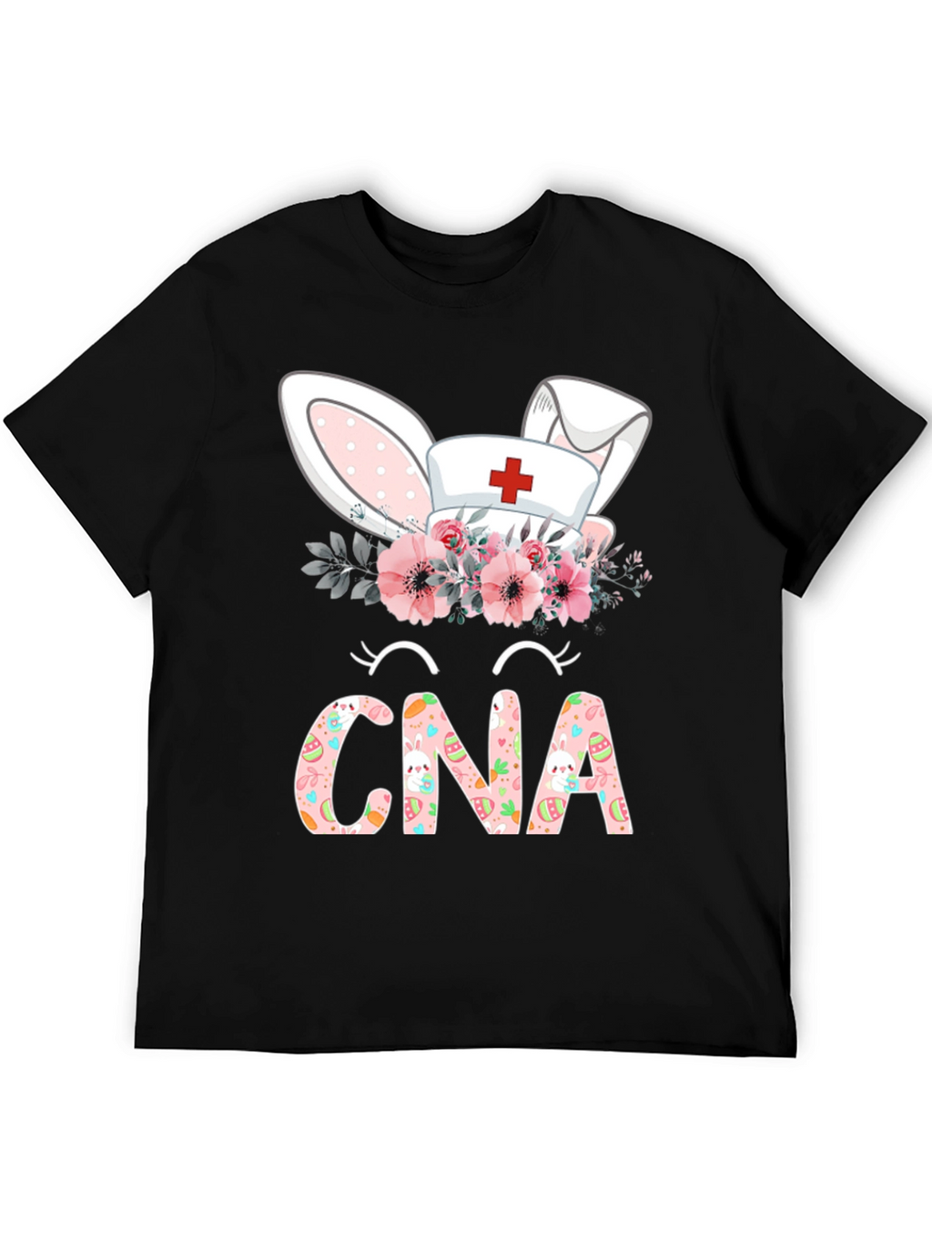 CNA Easter Bunny Floral T-Shirt