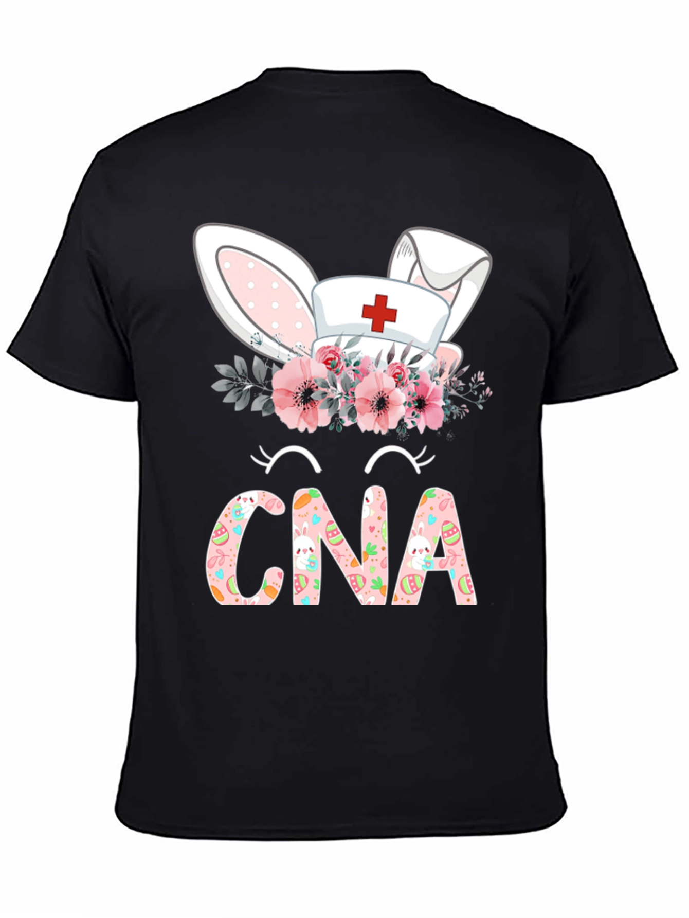 CNA Easter Bunny Floral T-Shirt