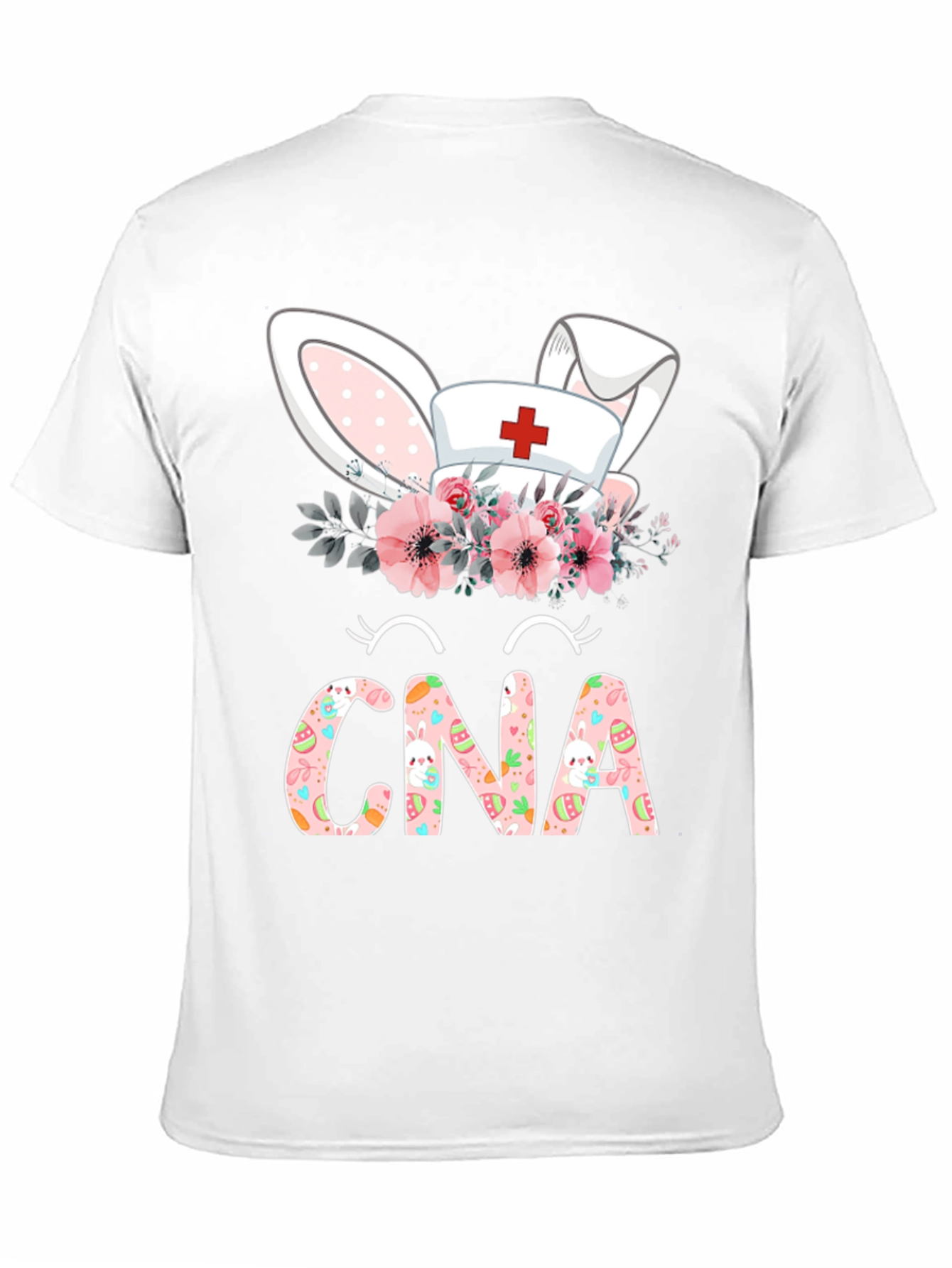 CNA Easter Bunny Floral T-Shirt
