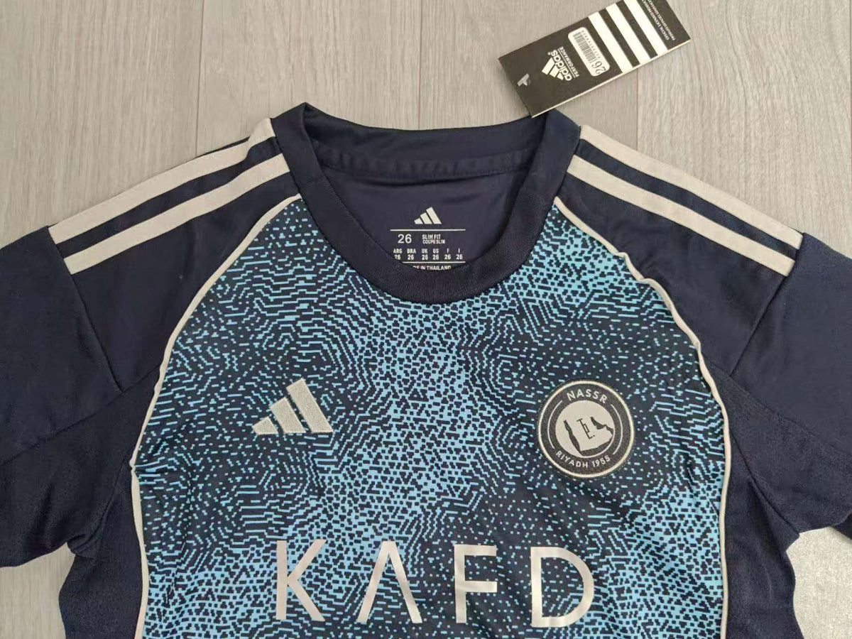 KIDS Al Nassr FC  Away Mini Kit