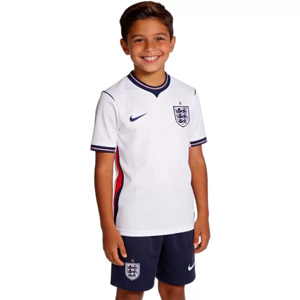 Kid's England Home Kit World Cup 2026