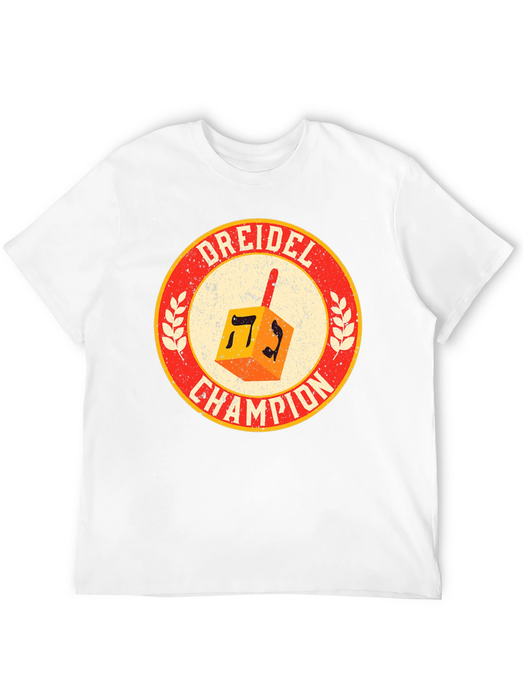 Dreidel Champion T-Shirt - Hanukkah Pride