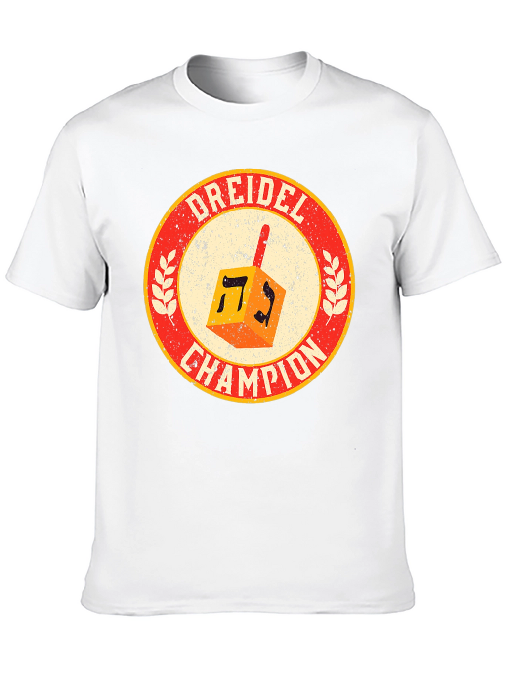 Dreidel Champion T-Shirt - Hanukkah Pride