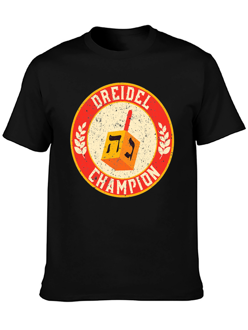Dreidel Champion T-Shirt - Hanukkah Pride