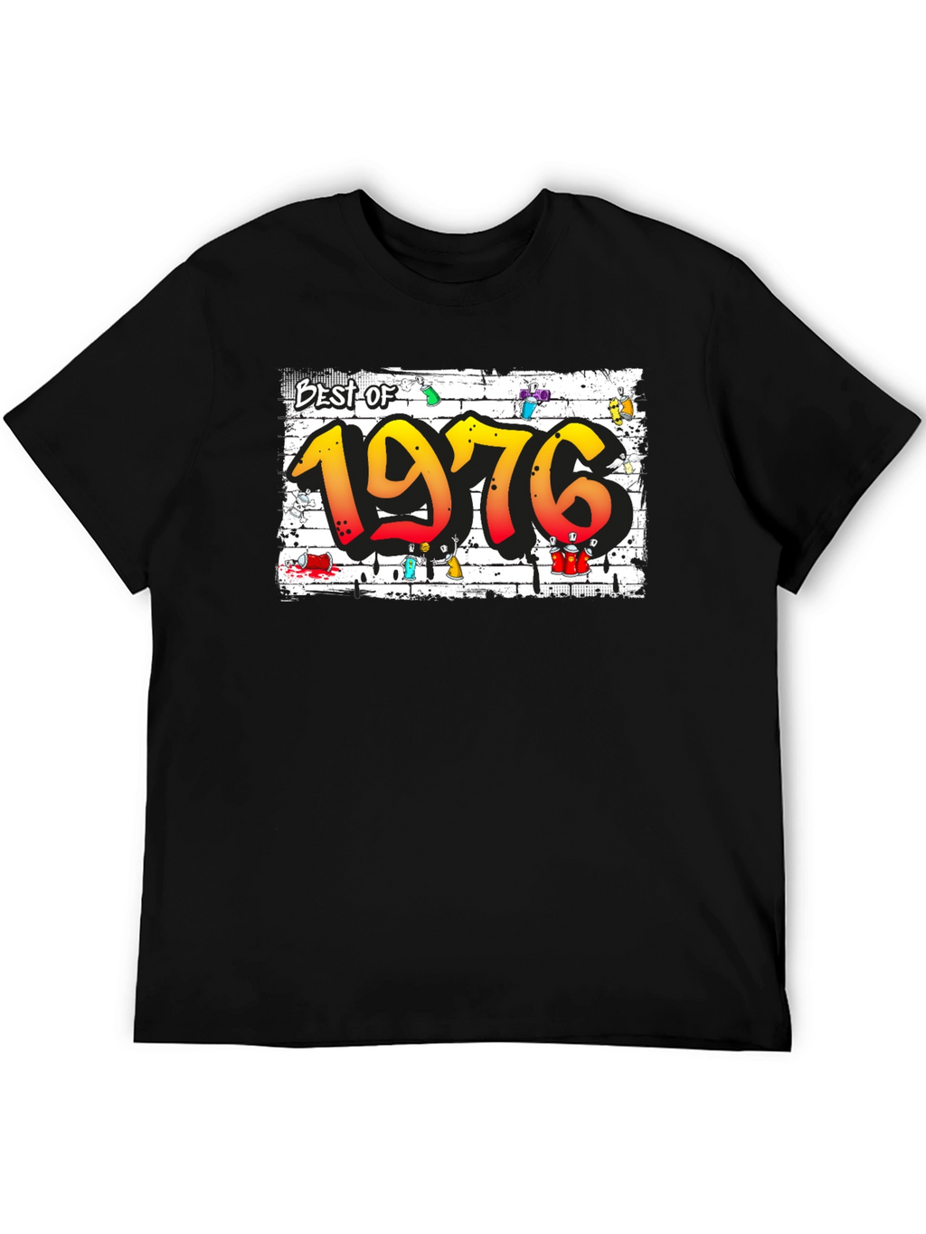 Best of 1976 T-Shirt Graffiti Style Tee