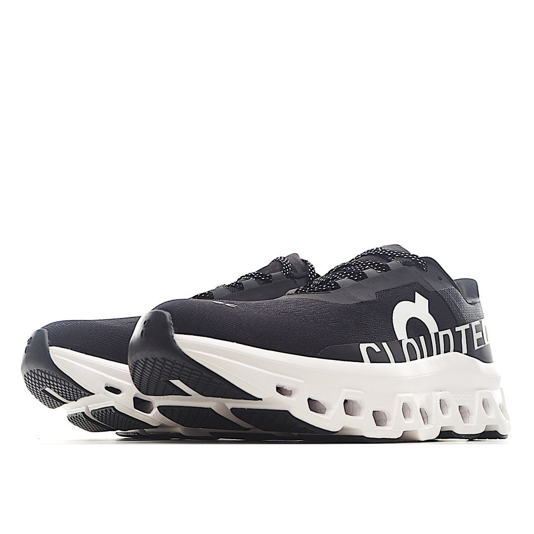 On Running Cloudmonster Sneakers Black | White