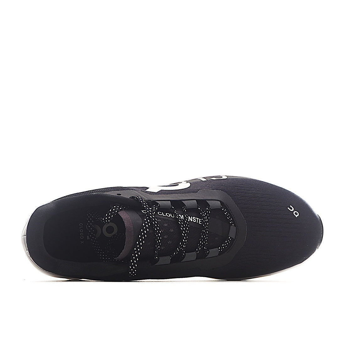 On Running Cloudmonster Sneakers Black | White