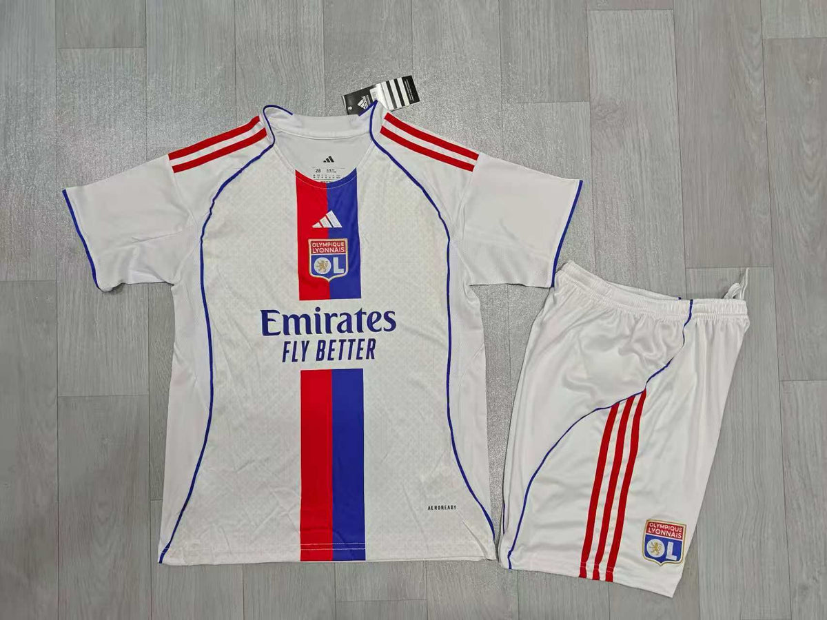 KIDS Olympique Lyonnais  Home Mini Kit
