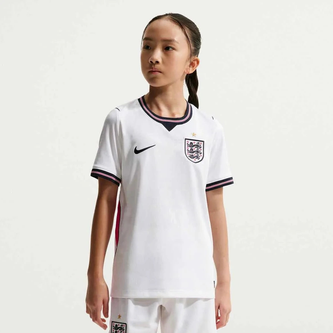 2026 England Youth Stadium Home Soccer Jersey (Custom)