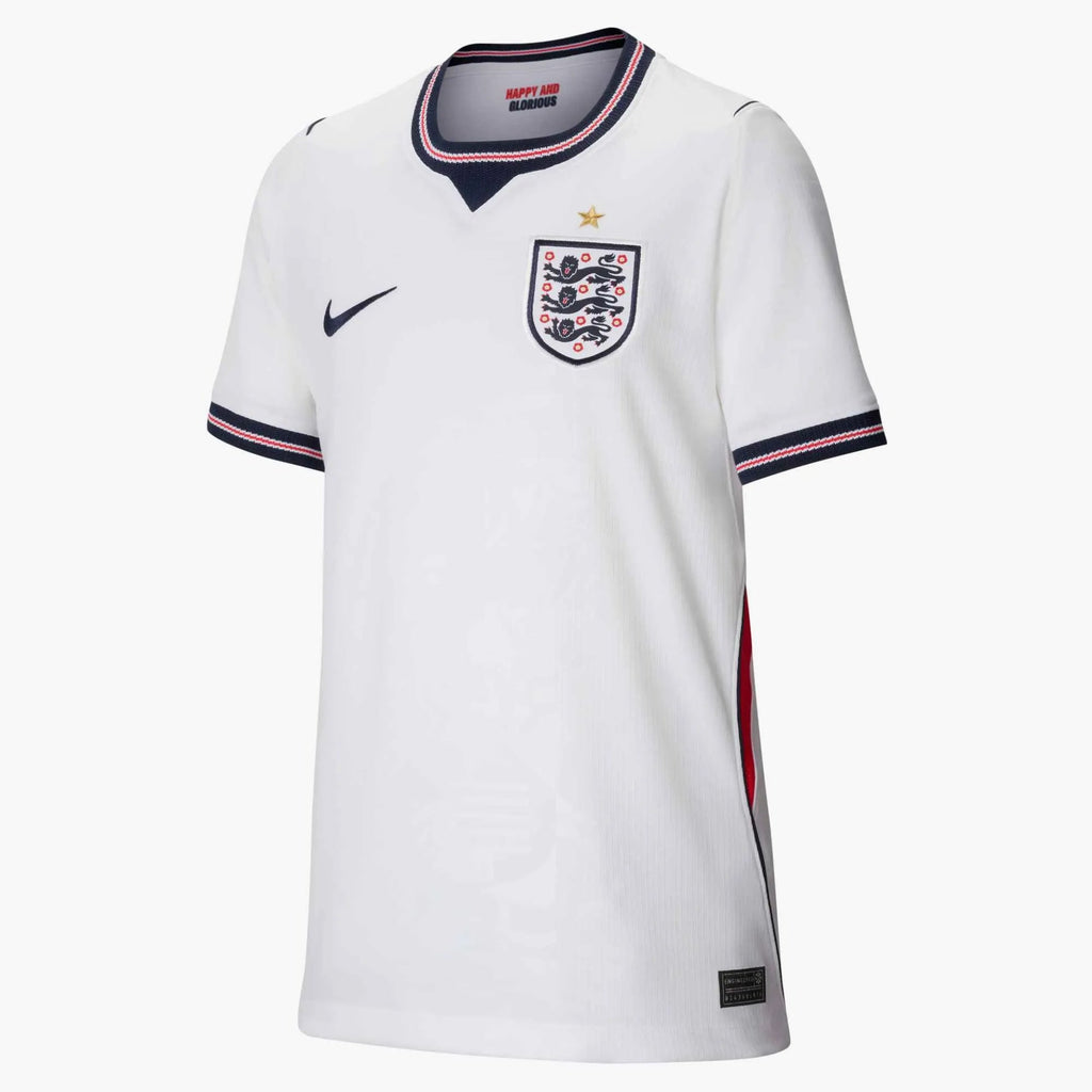 2026 England Youth Stadium Home Soccer Jersey (Custom)