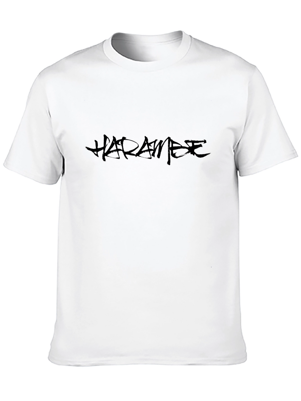 Harambe Black Graphic T-Shirt