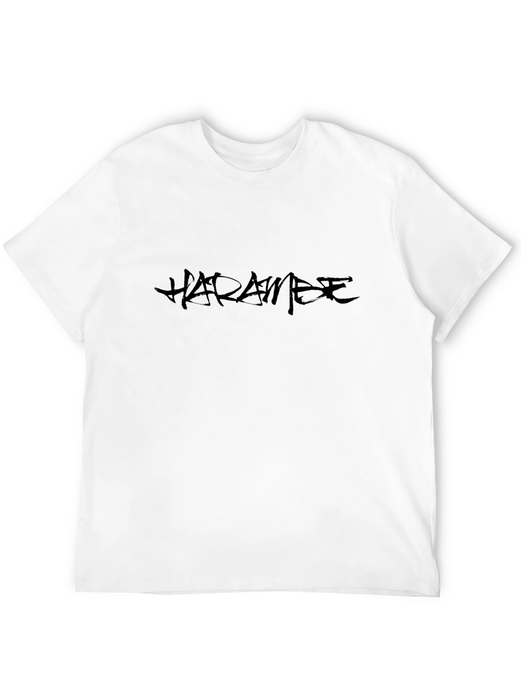 Harambe Black Graphic T-Shirt