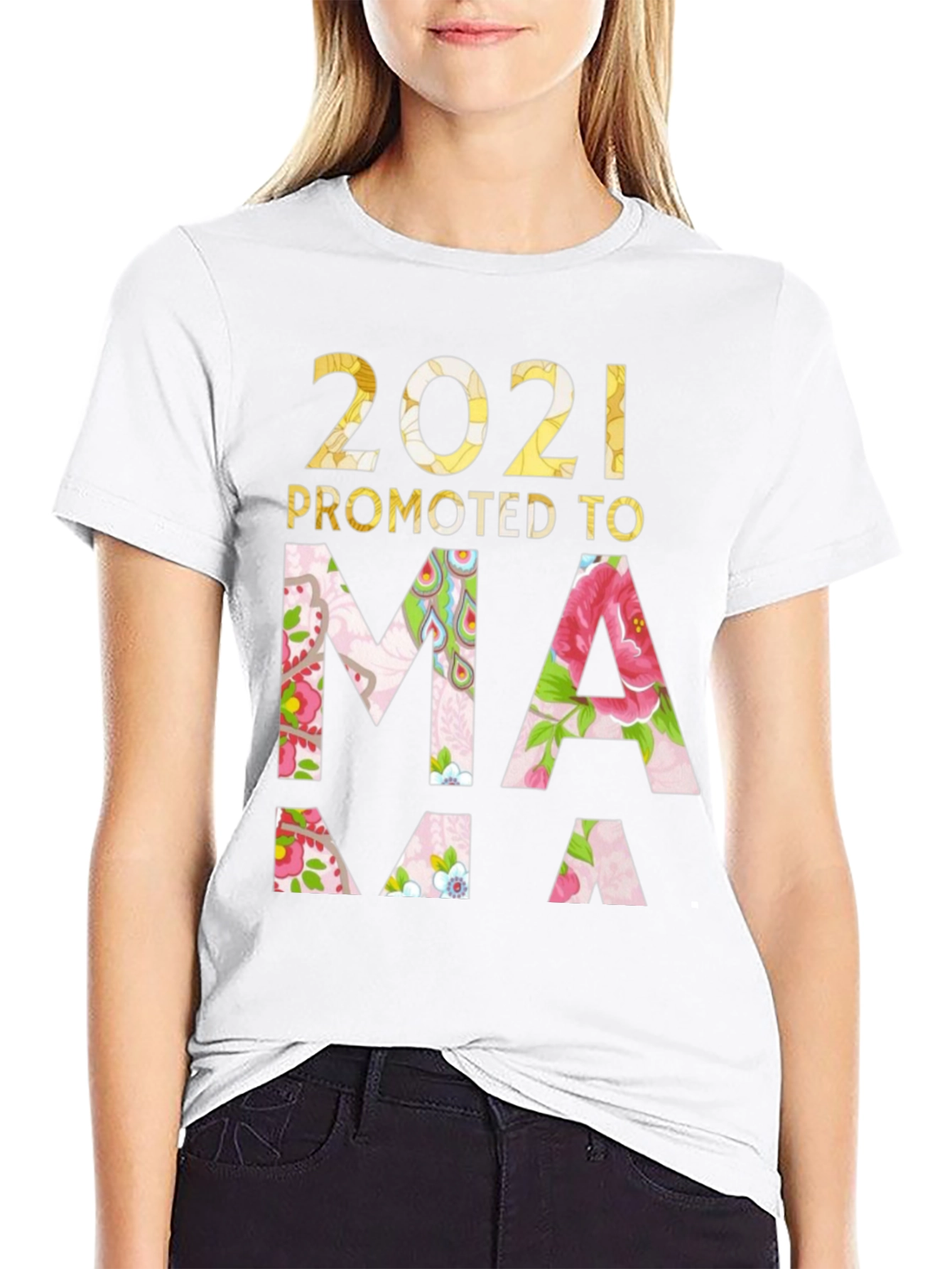 2021 Promoted to Mama T-Shirt