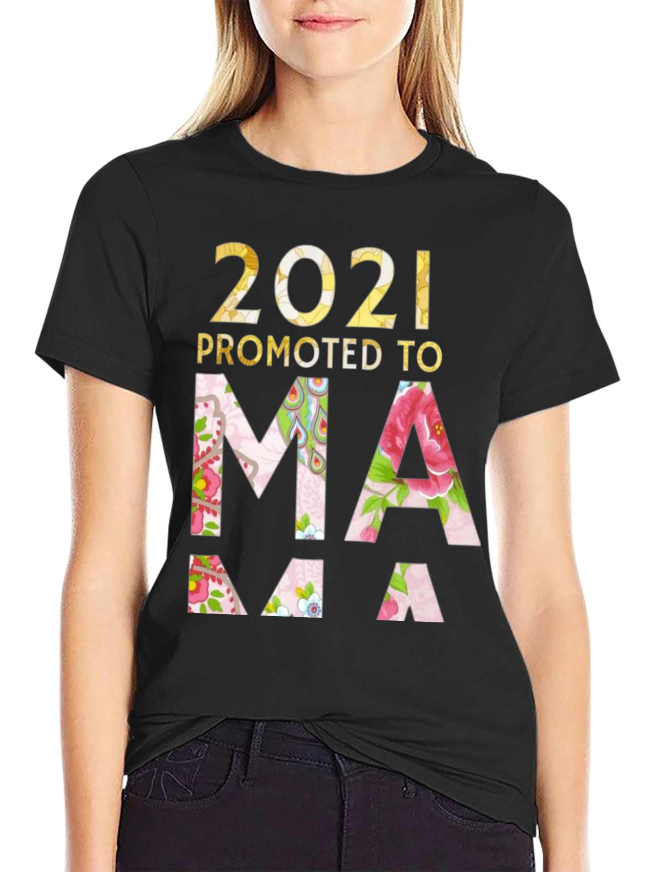 2021 Promoted to Mama T-Shirt