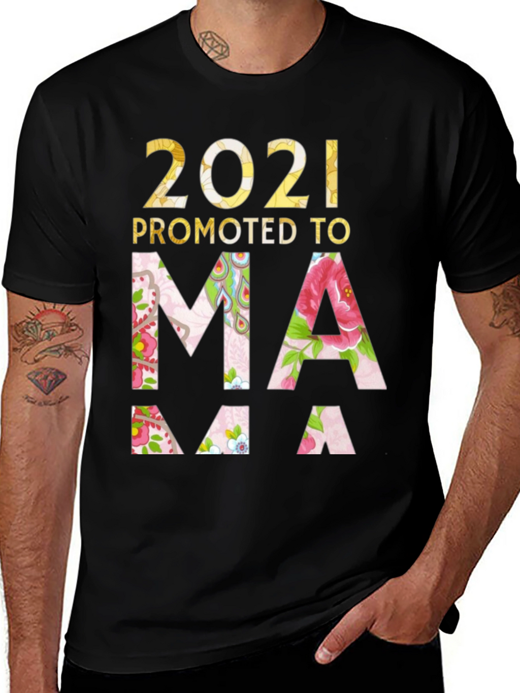 2021 Promoted to Mama T-Shirt