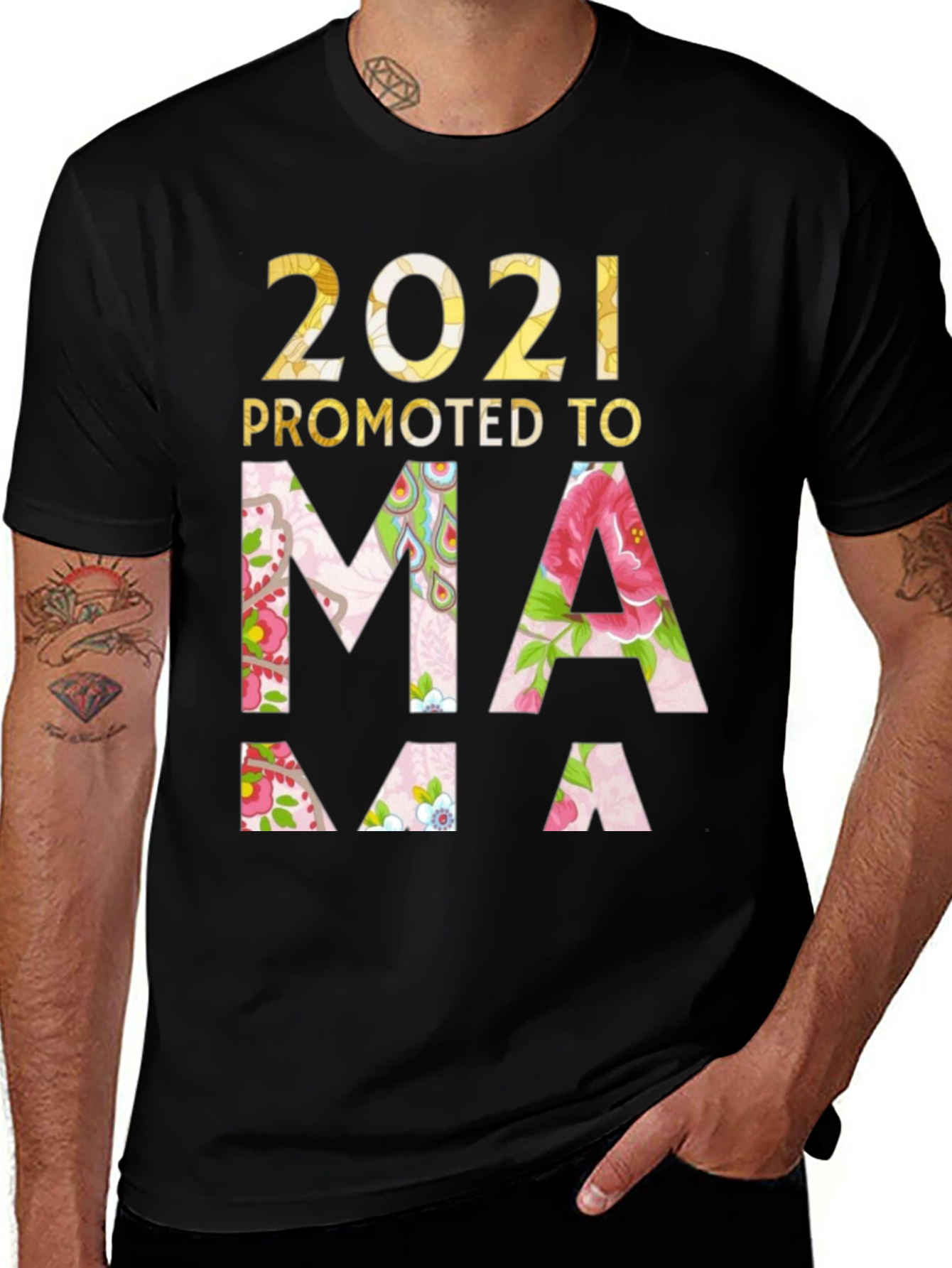 2021 Promoted to Mama T-Shirt