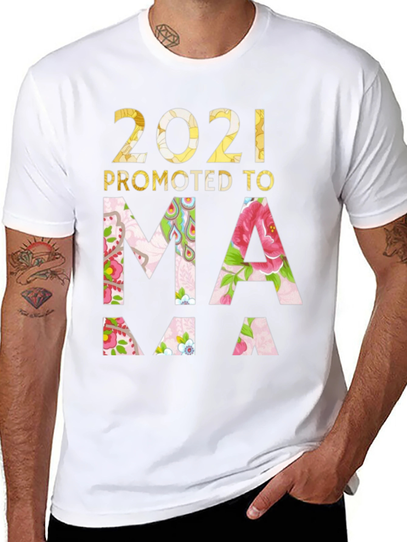 2021 Promoted to Mama T-Shirt