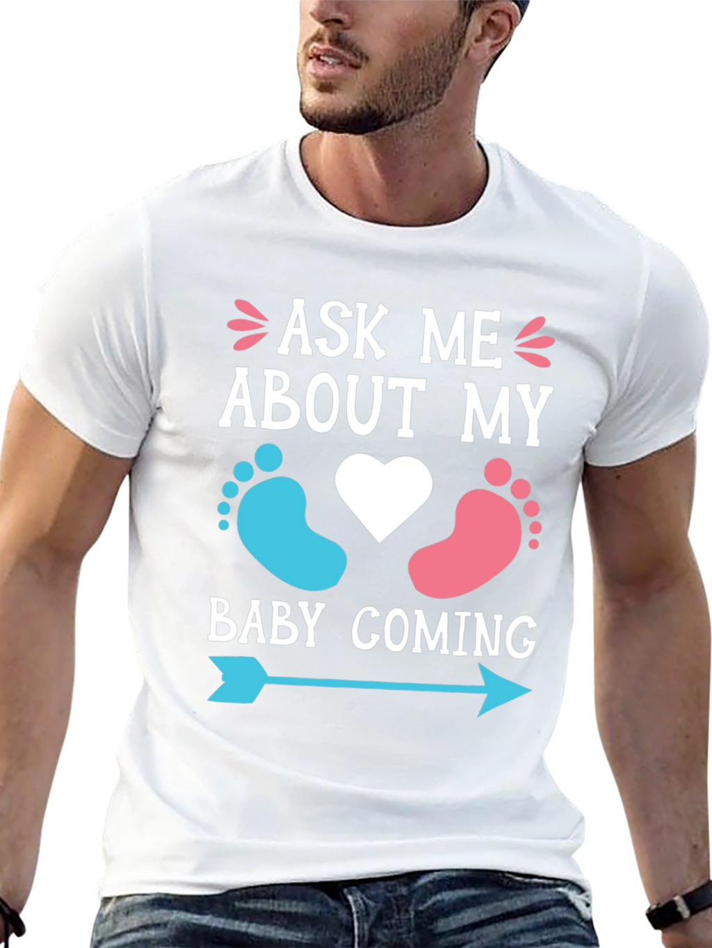 Ask Me About My Baby Coming T-Shirt