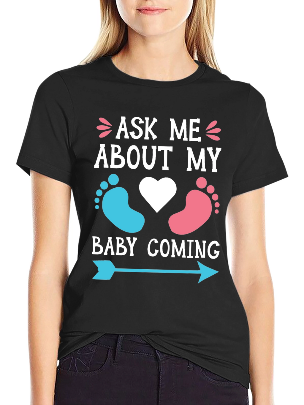 Ask Me About My Baby Coming T-Shirt