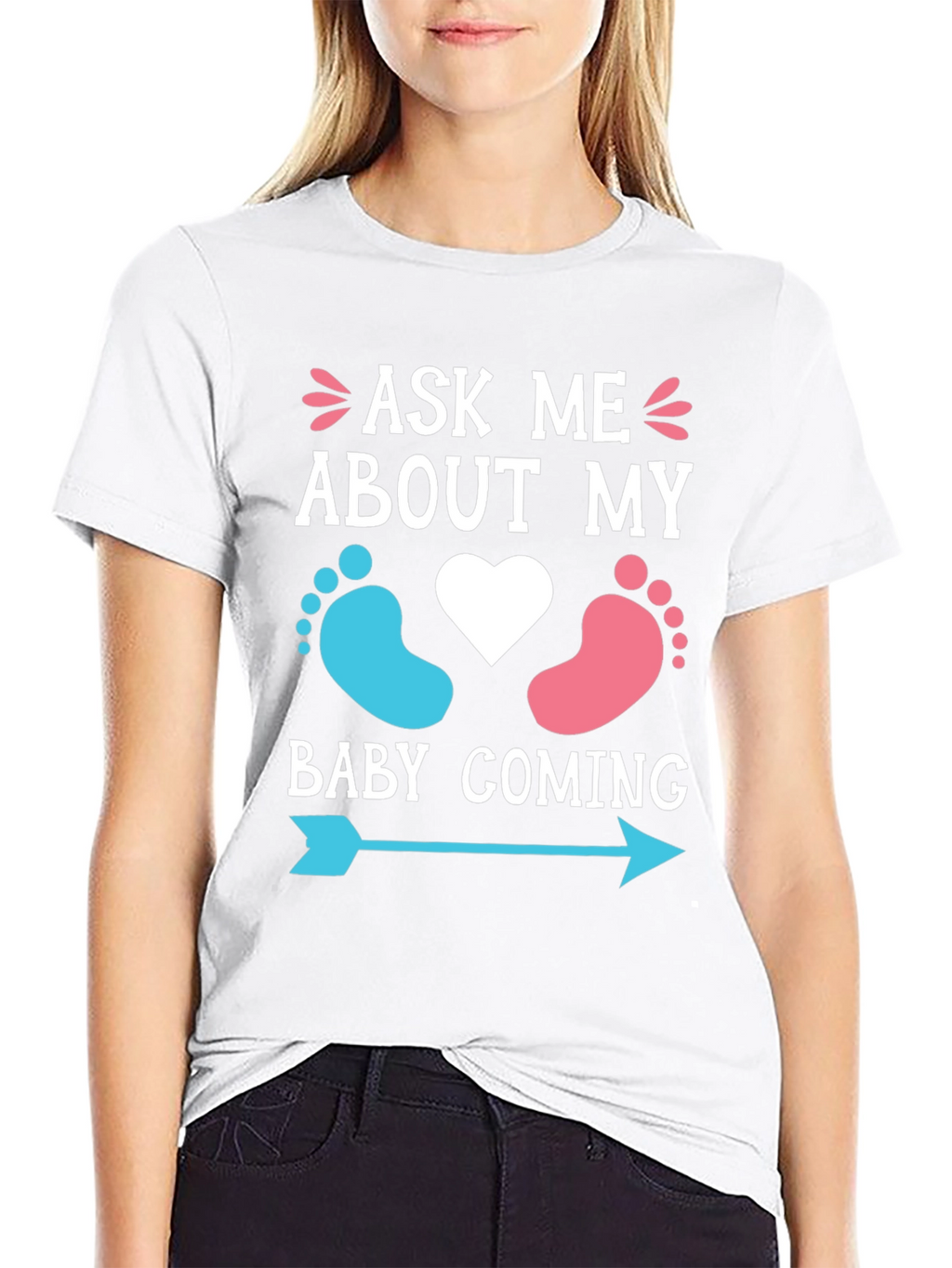 Ask Me About My Baby Coming T-Shirt